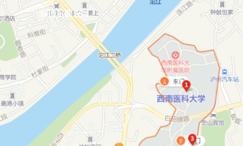 西南醫(yī)科大學(xué)護理學(xué)院附屬衛(wèi)生學(xué)校地址在哪里