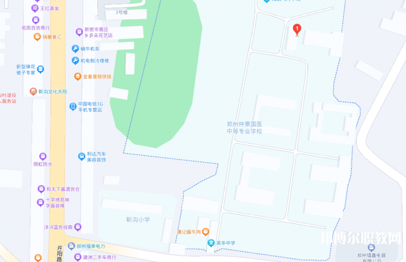 鄭州仲景國(guó)醫(yī)中等專(zhuān)業(yè)學(xué)校地址，乘車(chē)路線
