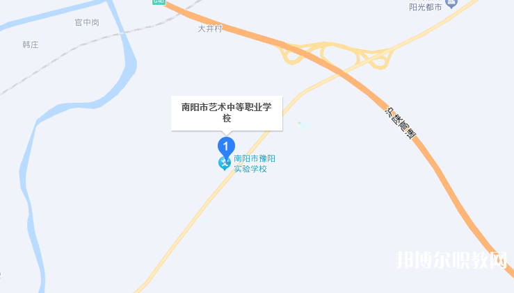 南陽市藝術(shù)中等職業(yè)學(xué)校地址，乘車路線