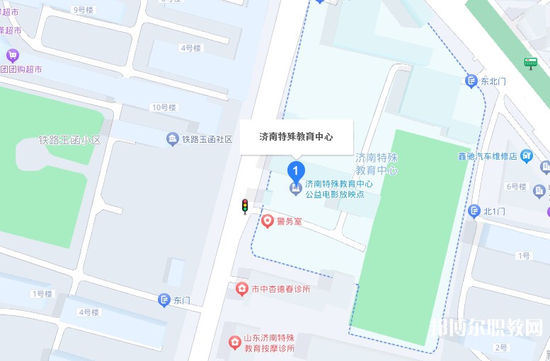 濟南特殊教育中心地址，乘車路線