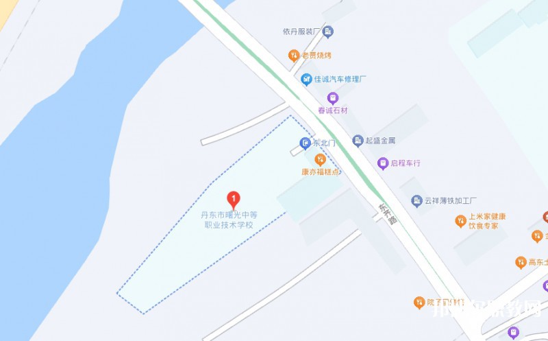 丹東市曙光中等職業(yè)技術(shù)學(xué)校地址，乘車路線