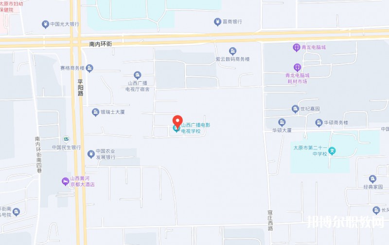 山西廣播電影電視學(xué)校地址，乘車路線